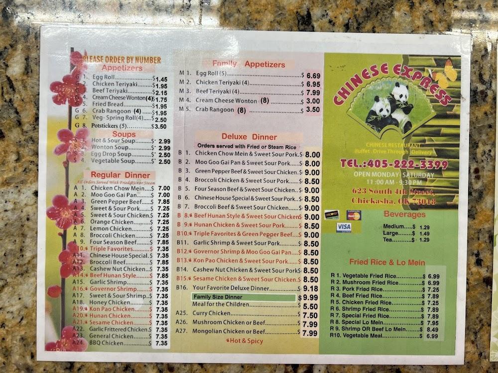 Chinese Express Menu image 3